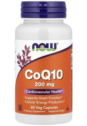 CoQ10 200 mg Коэнзим Q10, CoQ10 200 mg - CoQ10 200 mg Коэнзим Q10